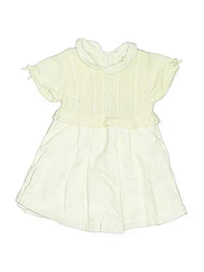 Pre-owned Baby Gap Babies' Dress In White
