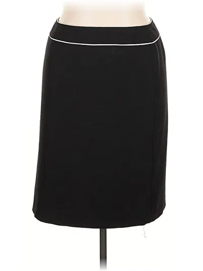 Pre-owned Tahari By Asl Casual Skirt In Black