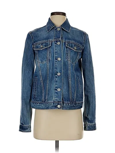 Pre-owned Gap Denim Jacket In Blue