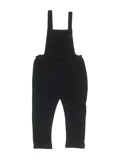 Pre-owned Freshly Picked Kids' Overalls In Black
