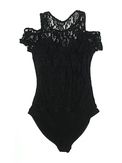 Pre-owned A. Byer Bodysuit In Black