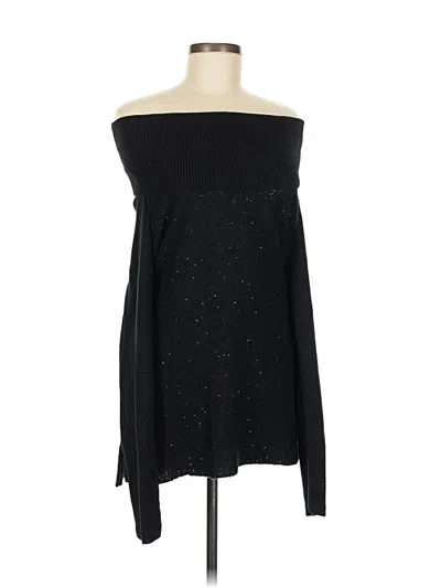 Pre-owned Jones New York Collection Pullover Sweater In Black