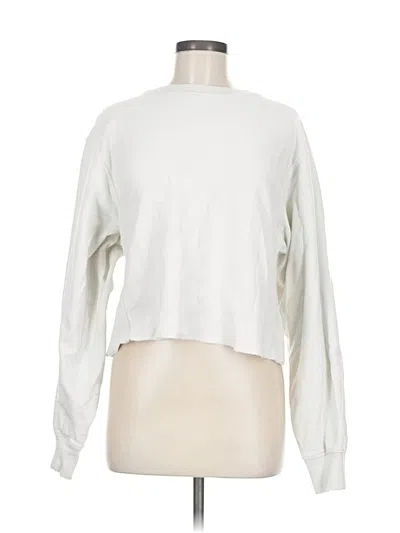 Pre-owned Allsaints Sweatshirt In White
