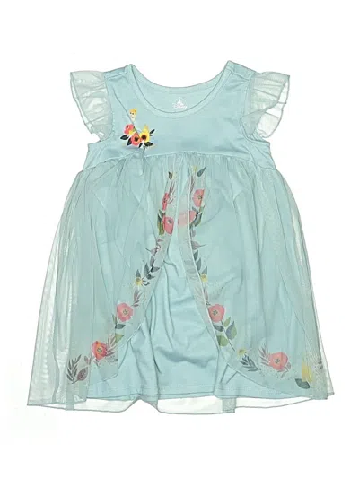 Pre-owned Disney Kids' Dress In Blue