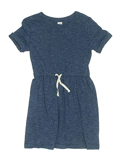 Pre-owned Gap Kids' Dress In Blue