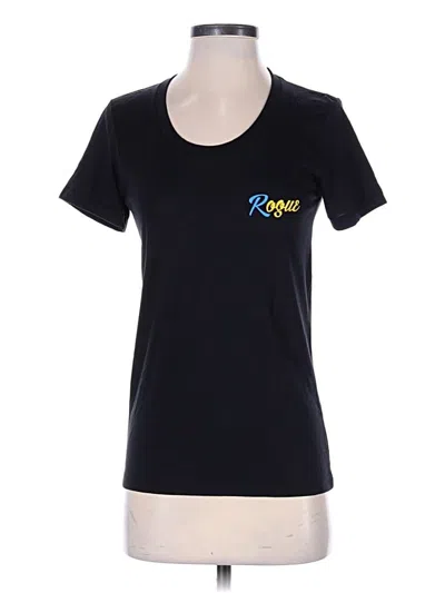 Pre-owned Rouge Active T-shirt In Black