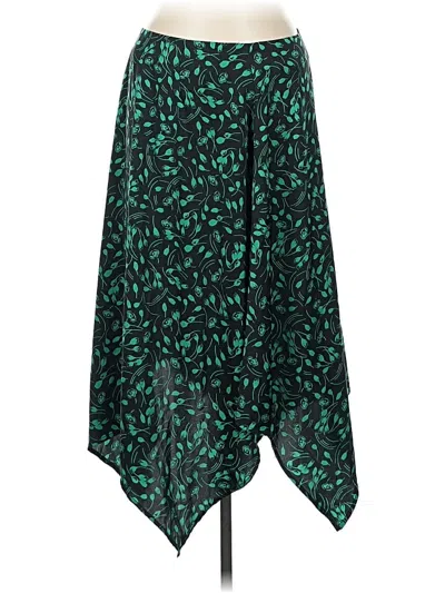 Pre-owned Who What Wear Casual Skirt In Green