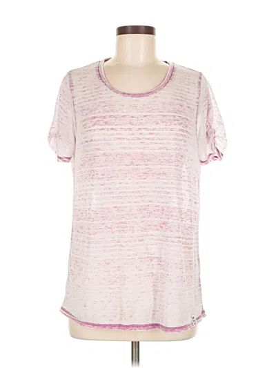 Pre-owned Marc New York Short Sleeve T-shirt In Pink