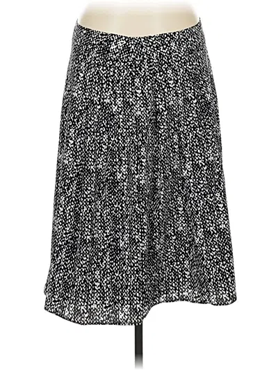 Pre-owned Talbots Casual Skirt In Black