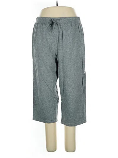 Pre-owned Sjb Active By St. John's Bay Casual Pants In Gray