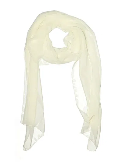 Pre-owned Unbranded Scarf In White