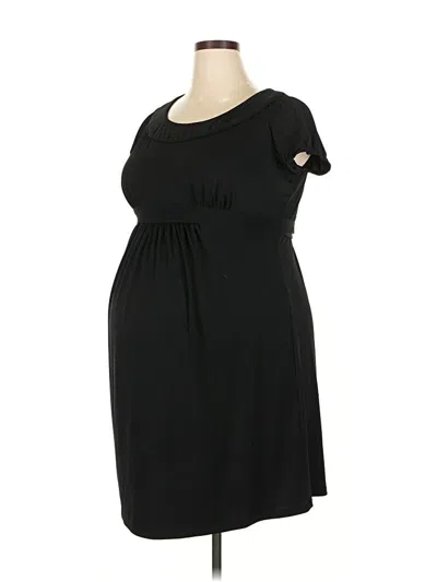 Pre-owned Liz Lange Maternity For Target Casual Dress In Black