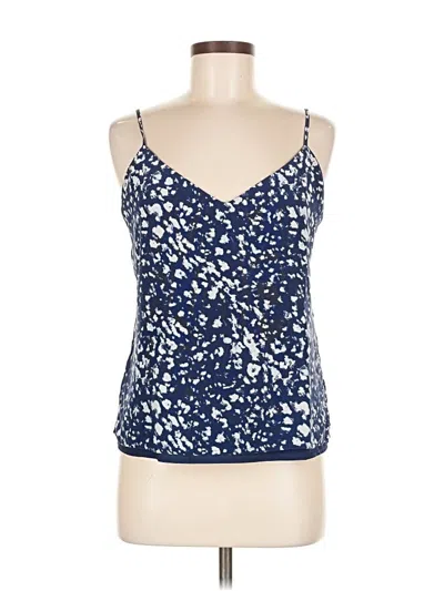 Pre-owned L'agence Sleeveless Top Blue Sweetheart Neckline Tops