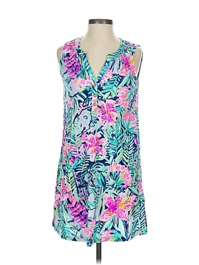 Pre-owned Lilly Pulitzer Casual Dress In Blue