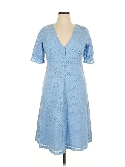 Pre-owned Lulus Casual Dress In Blue