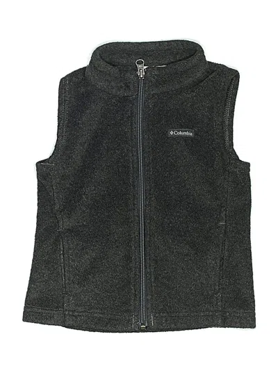 Pre-owned Columbia Kids' Vest In Gray
