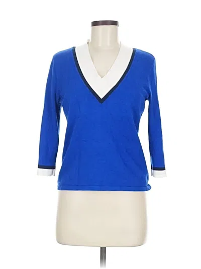 Pre-owned Polo Ralph Lauren Pullover Sweater In Blue