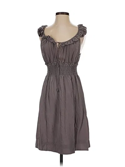 Pre-owned Floreat Casual Dress In Gray