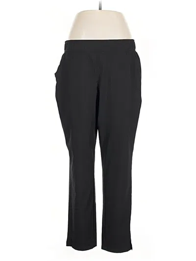 Pre-owned Eddie Bauer Dress Pants In Black