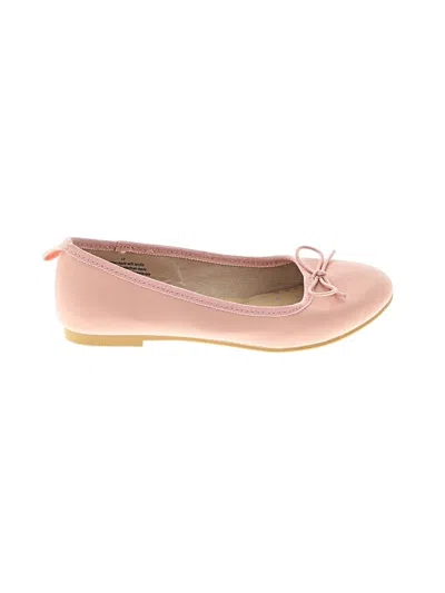 Pre-owned Cat & Jack Kids' Flats In Pink