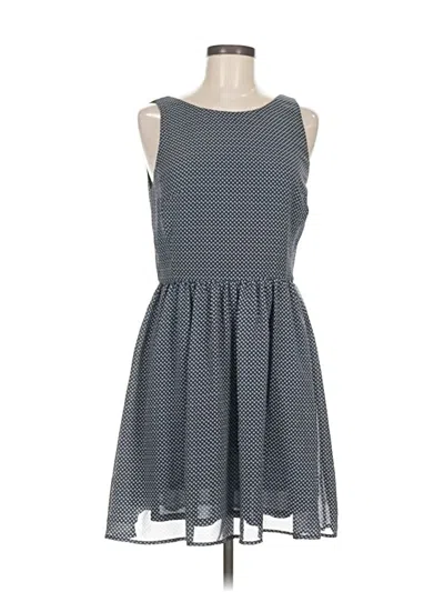 Pre-owned Gap Outlet Casual Dress In Gray