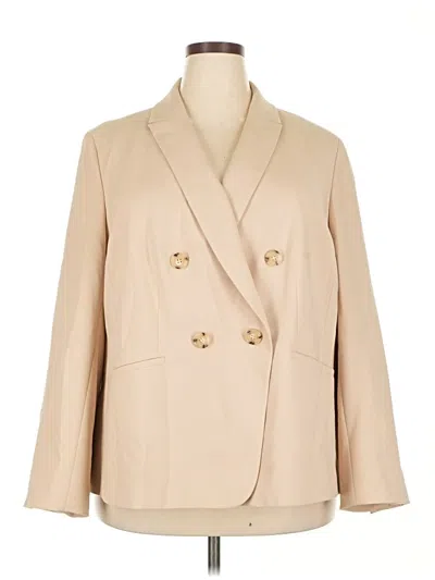 Pre-owned Talbots Blazer Jacket In Brown