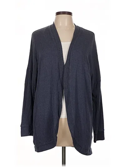 Pre-owned Pink Rose Cardigan Sweater In Blue