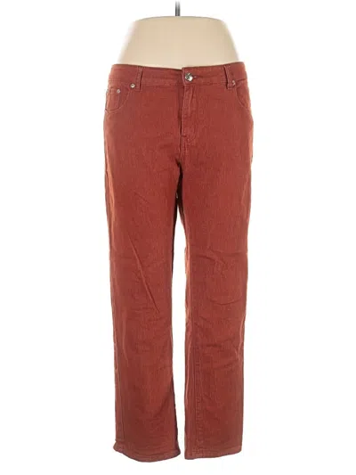 Pre-owned Victoria Beckham Jeans Jeans In Red