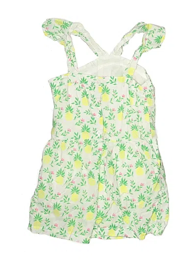 Pre-owned Janie And Jack Kids' Romper In Green