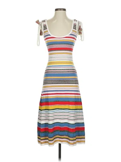 Pre-owned Veronica Beard Casual Dress In Gray