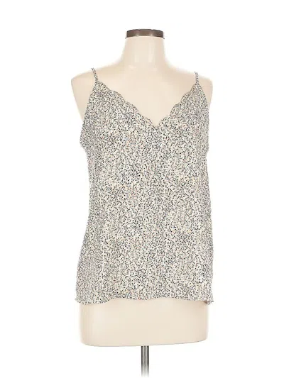 Pre-owned Socialite Sleeveless Top Ivory Sweetheart Neckline Tops In White