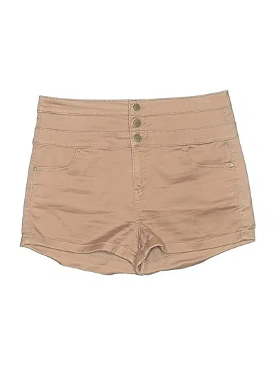 Pre-owned Tinseltown Khaki Shorts In Brown