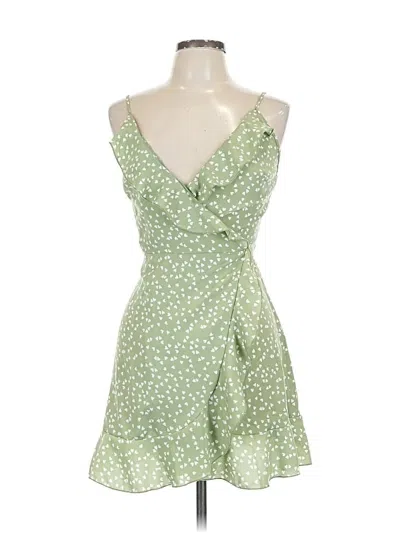 Pre-owned Zaful Cocktail Dress In Green