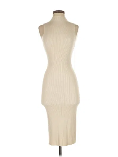 Pre-owned Babaton Cocktail Dress In Brown