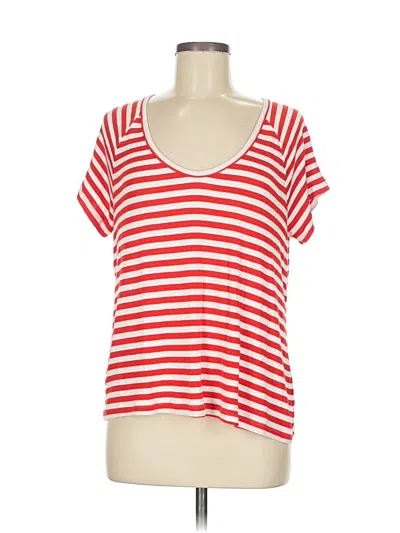 Pre-owned Cabi Short Sleeve T-shirt In Red