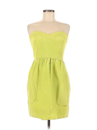 Pre-owned Shoshanna Cocktail Dress In Green