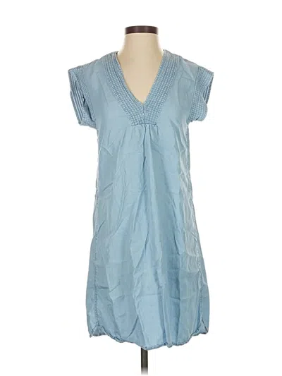 Pre-owned H&m L.o.g.g. Casual Dress In Blue