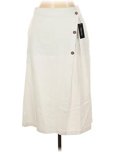 Chartou Casual Skirt In White