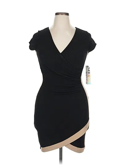Almost Famous Cocktail Dress In Black