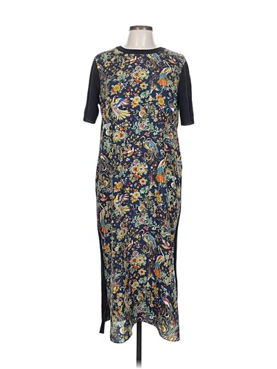 Tory Sport Casual Dress In Blue