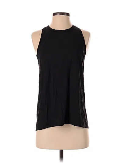 Pre-owned Athleta Sleeveless T-shirt In Black