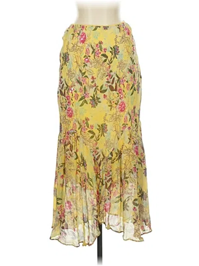 Pre-owned Lola P. Cocktail Dress In Yellow