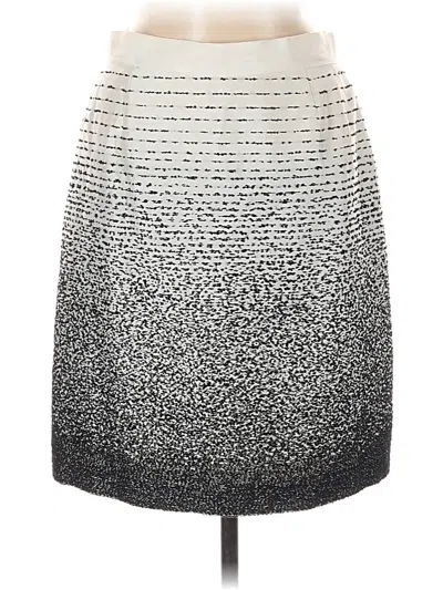 Pre-owned Kate Spade New York Casual Skirt In Silver