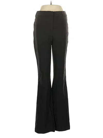 Pre-owned Nicole Miller Dress Pants In Black