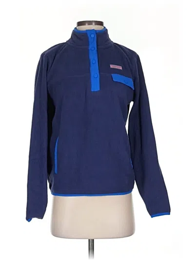 Pre-owned Vineyard Vines Fleece Jacket In Blue