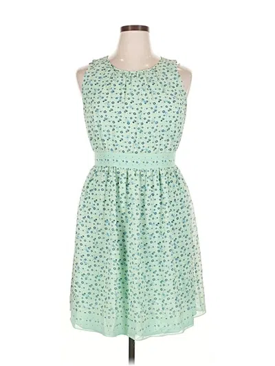 Pre-owned Max Studio Casual Dress In Green