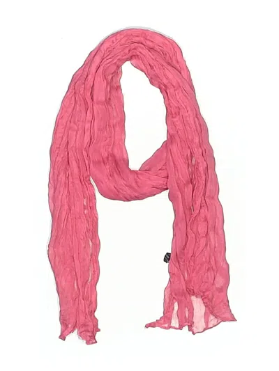 Pre-owned Assorted Brands Scarf In Pink