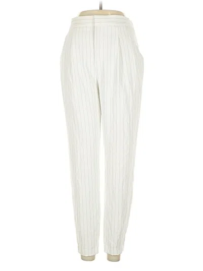 Pre-owned Uniqlo Casual Pants In White