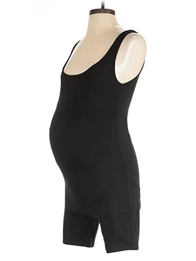 Pre-owned Bumpsuit Romper In Black