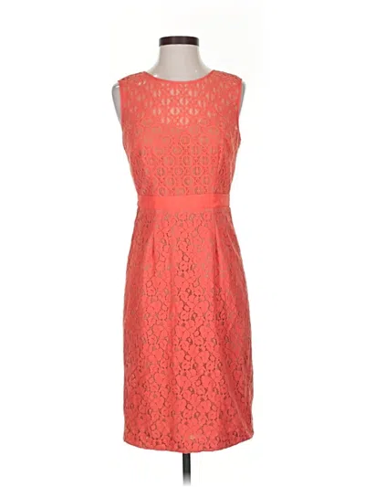 Pre-owned Bcbgmaxazria Cocktail Dress In Orange
